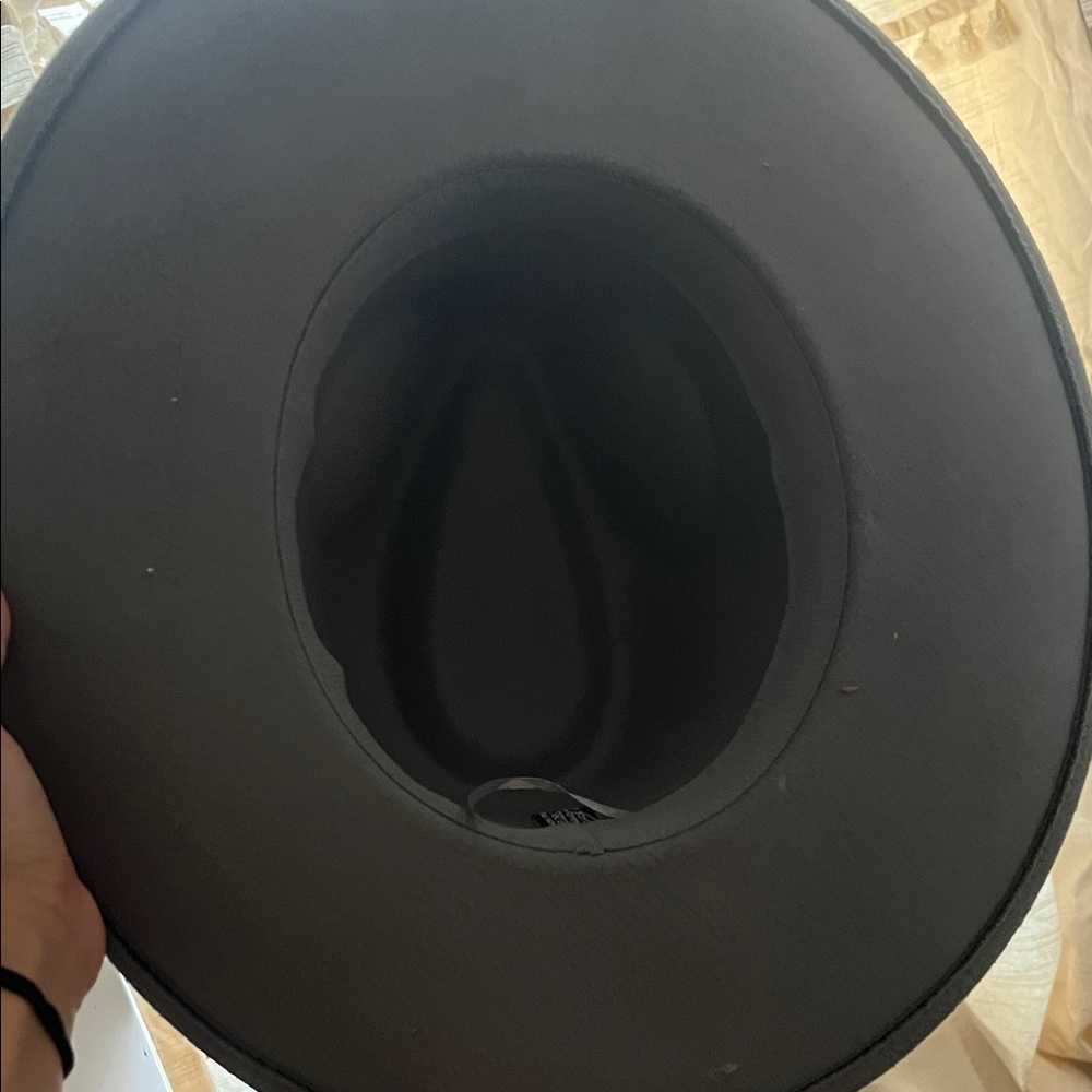 Gray Fedora Hat - image 5